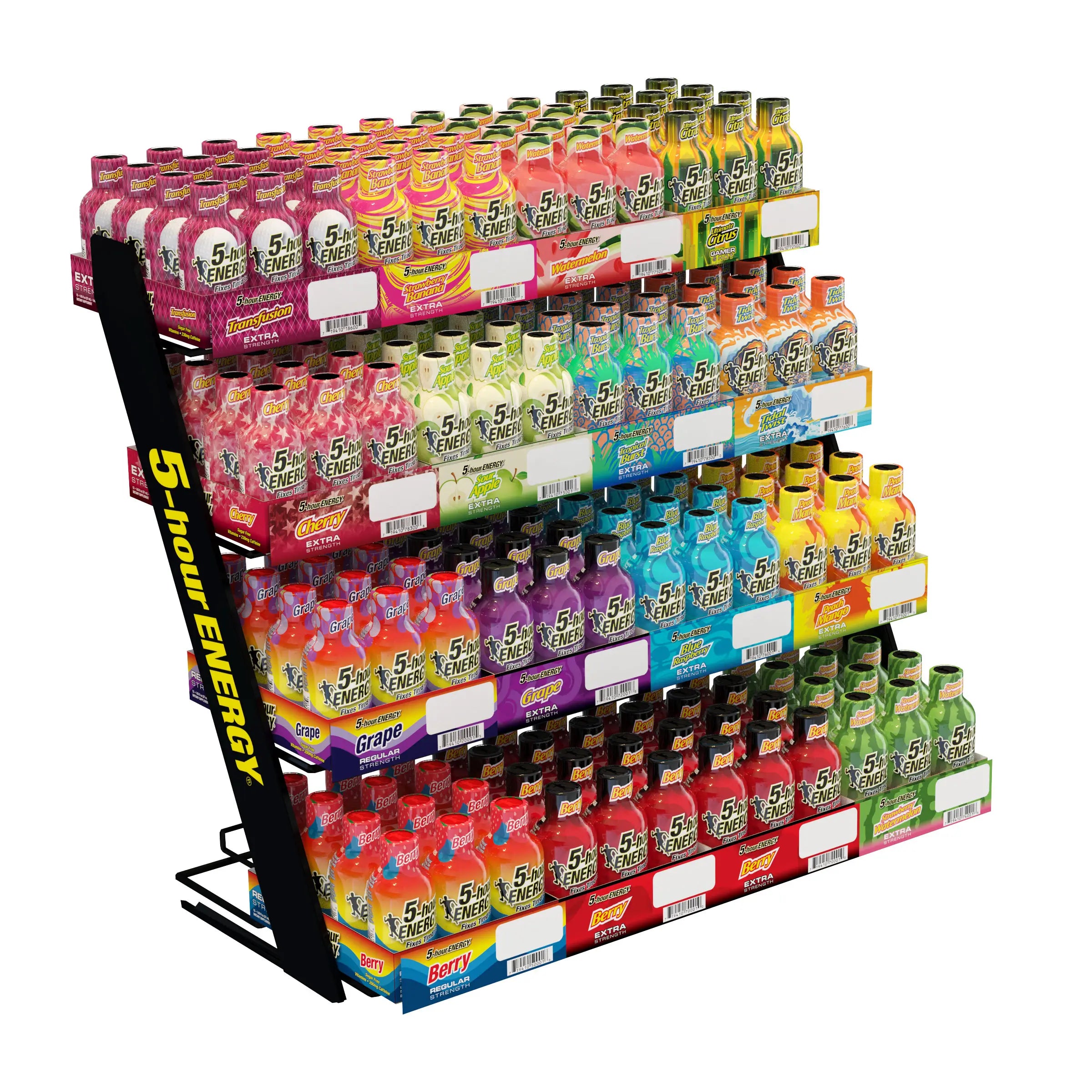 5-hour ENERGY® 16-Box 4 Tier Combo Rack