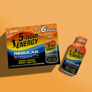 Orange Flavor Regular Strength 5-hour ENERGY Shots