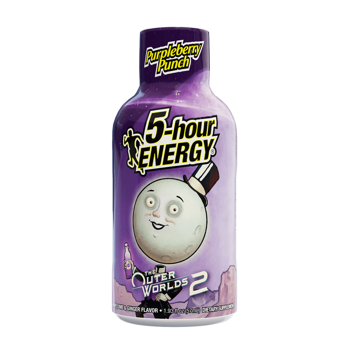 The Outer Worlds 2 Purpleberry Punch Extra Strength 5-hour ENERGY Shots