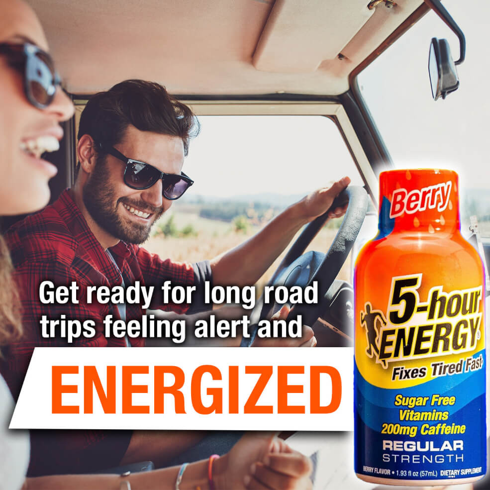Berry Flavor Regular Strength 5-hour ENERGY Shots – 5-hour Energy