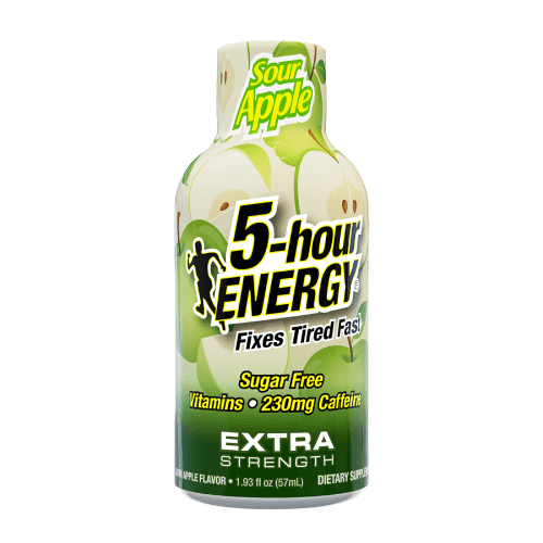 Sour Apple Flavor Extra Strength 5-hour ENERGY Shots