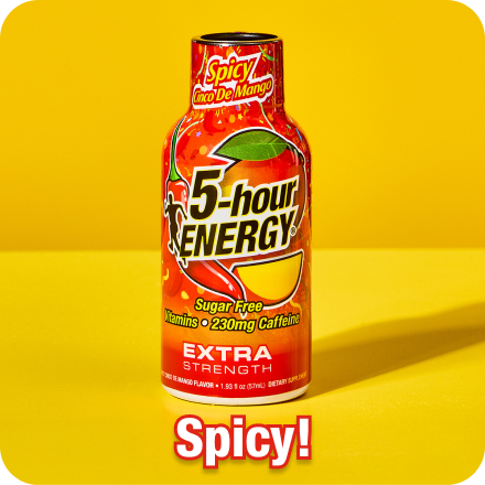 Spicy Cinco De Mango Extra Strength 5-hour ENERGY Shots