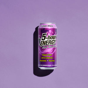 Individual can of 5-hour ENERGY Grape Blast