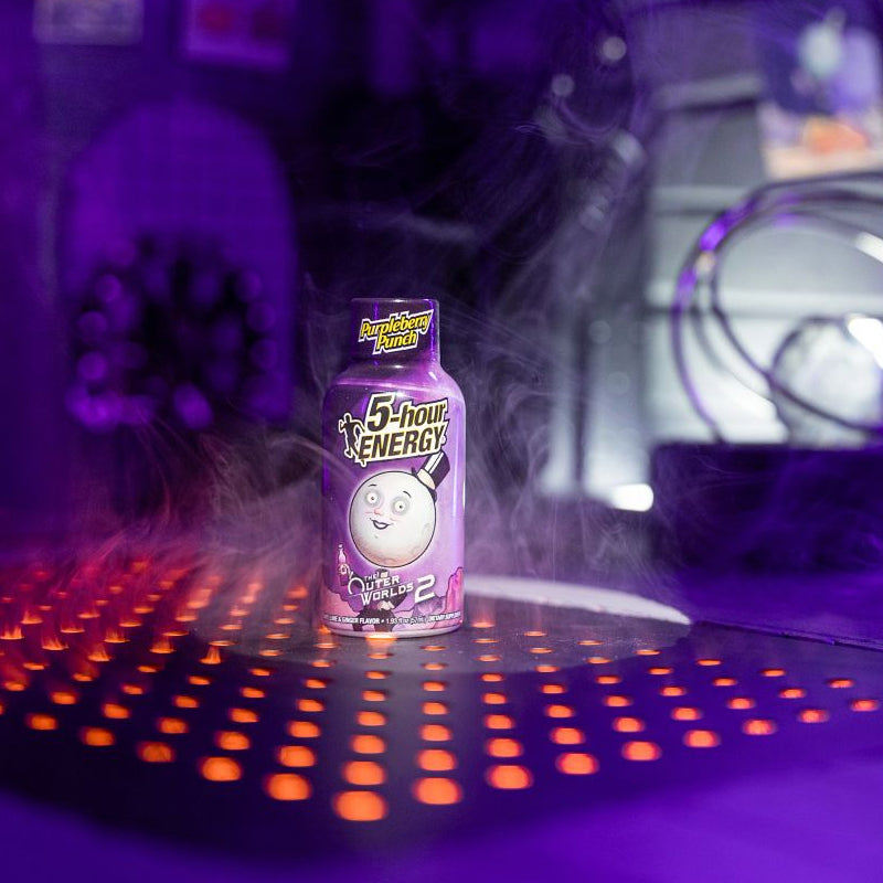 The Outer Worlds 2 Purpleberry Punch Extra Strength 5-hour ENERGY Shots