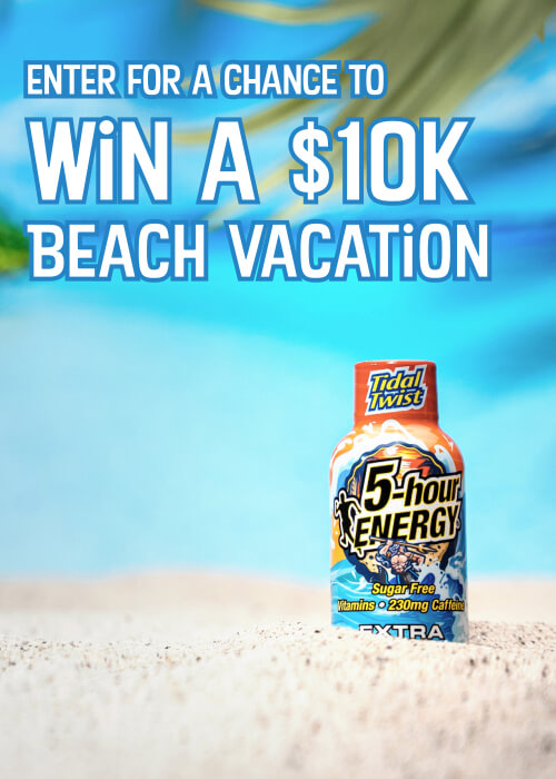 enter for a chance to win a $10k beach vacation