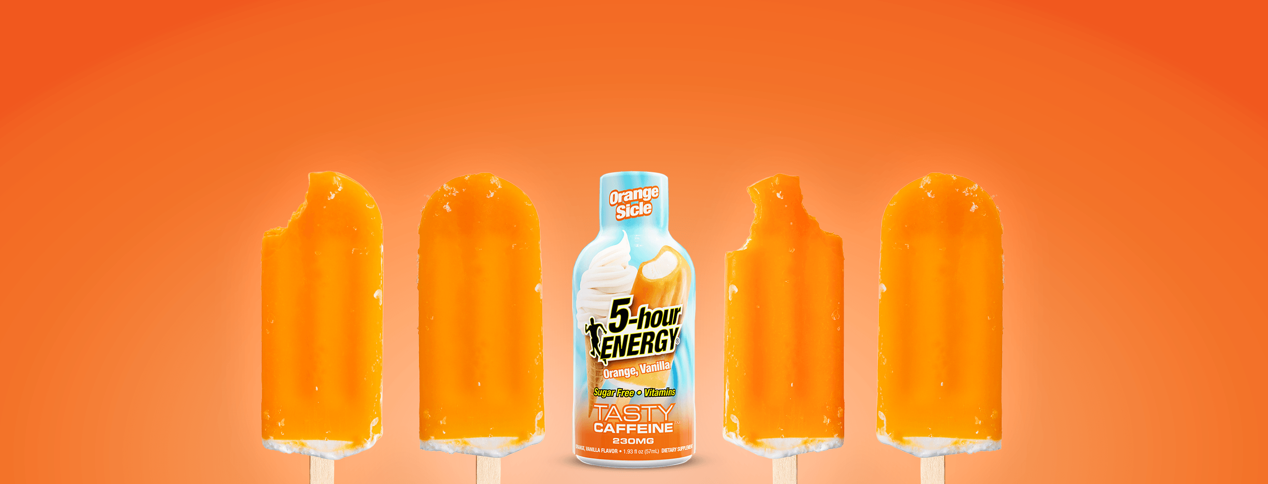 Celebrate National Creamsicle Day with 5-hour ENERGY’s OrangeSicle flavor!