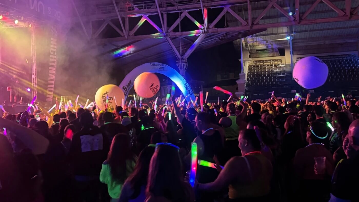 This Energy Shot Glows Under Black Light and Fuels the Wildest 5K in America