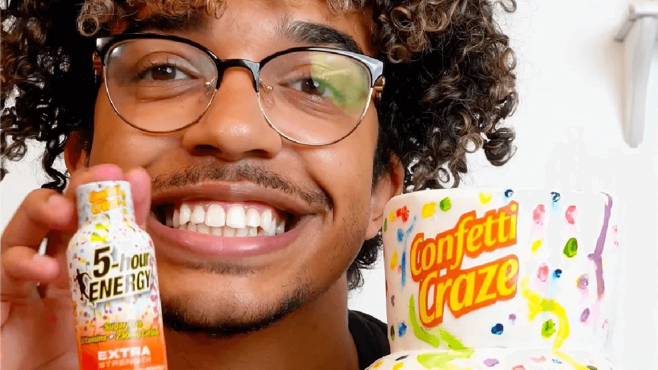 Is It Cake or a Giant 5-hour ENERGY Bottle? 22-Year-Old Baker's 'Confetti Craze' Video Goes Viral