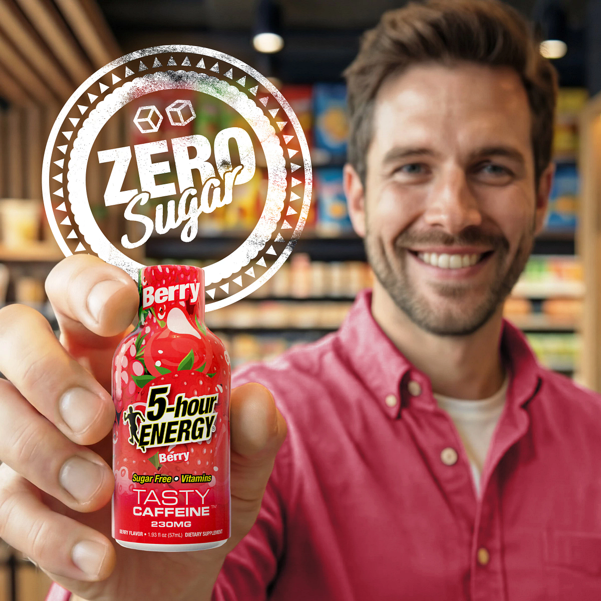 Berry Flavor Extra Strength 5-hour ENERGY Shots – 5-hour Energy