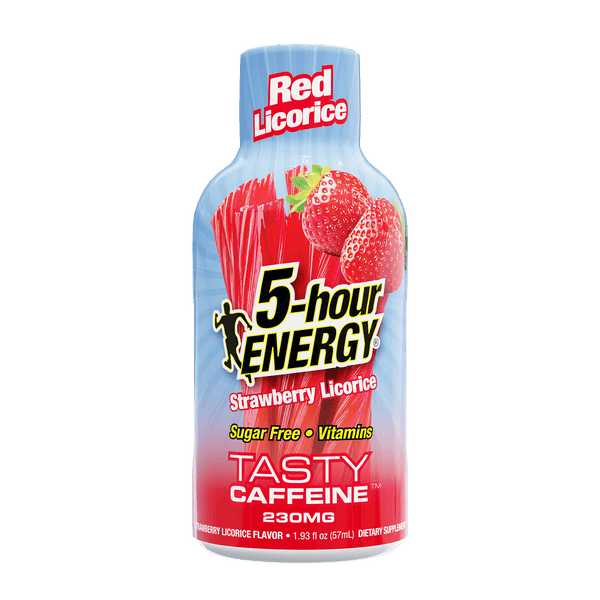Red Licorice Flavor Extra Strength 5-hour ENERGY Shots – 5-hour Energy