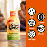 Peach Mango Flavor Extra Strength 5-hour ENERGY Shots