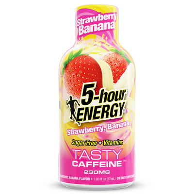 Strawberry Banana Flavor Extra Strength 5-hour ENERGY Shots