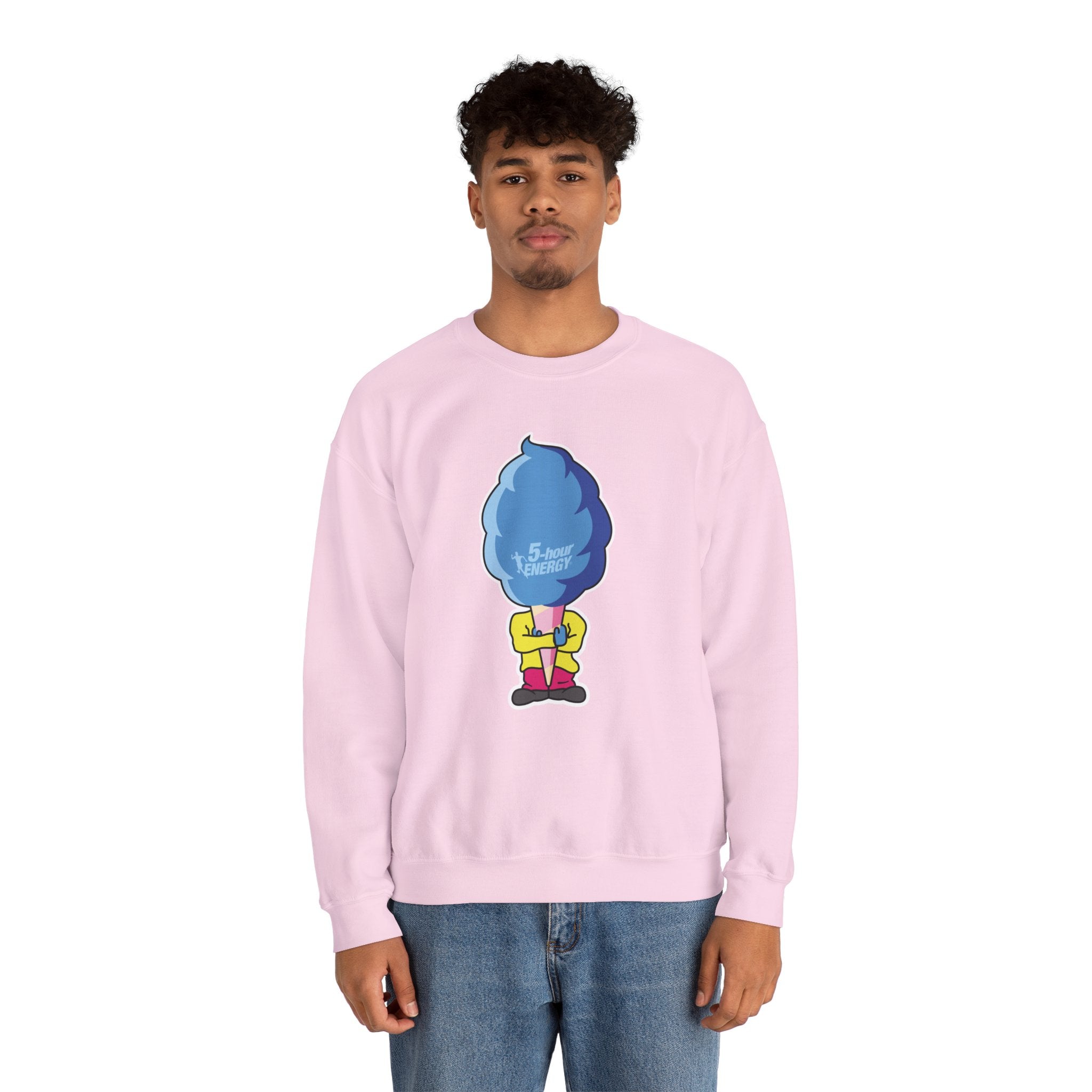 Cotton Candy Man Blue