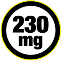 230mg caffeine icon