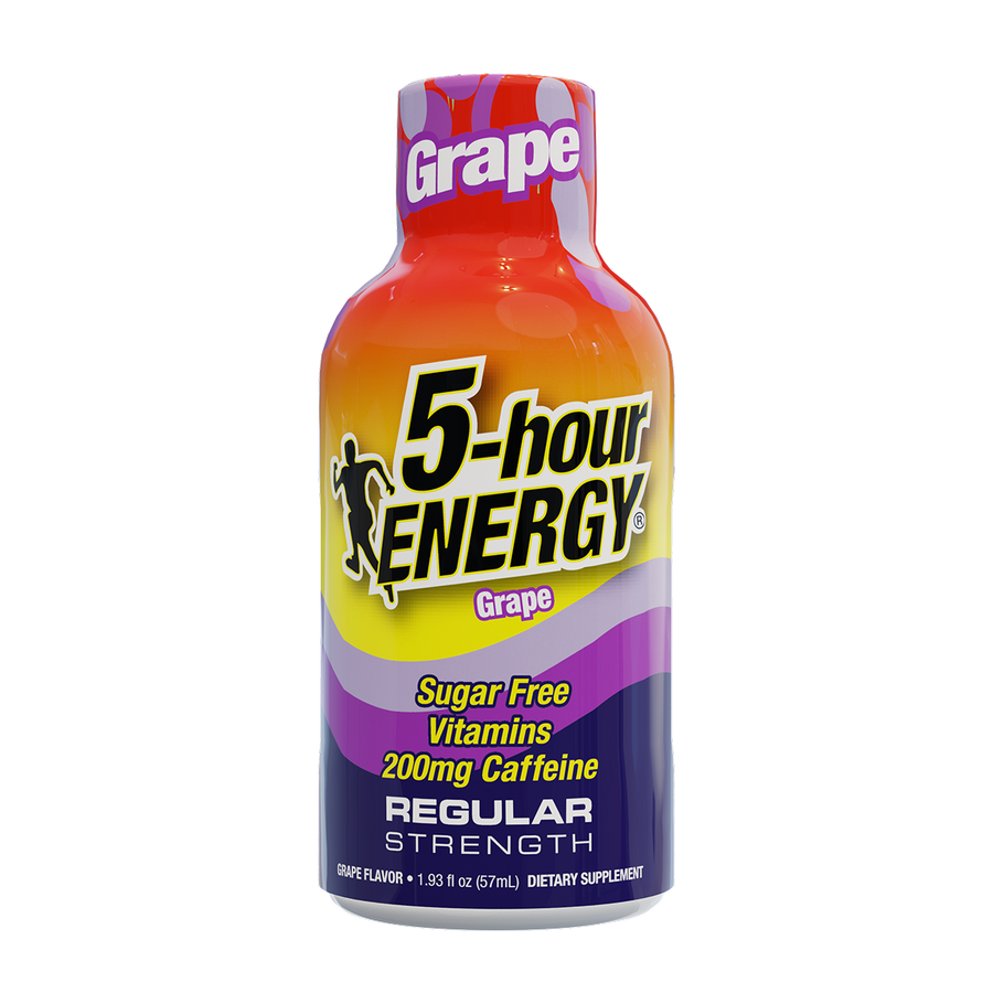 Grape Flavor Regular Strength 5-hour ENERGY Shots
