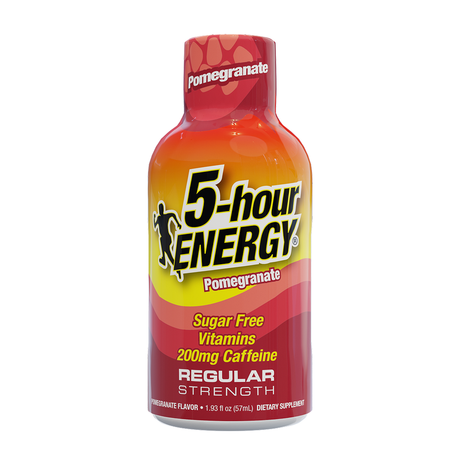 Pomegranate Flavor Regular Strength 5-hour ENERGY Shots