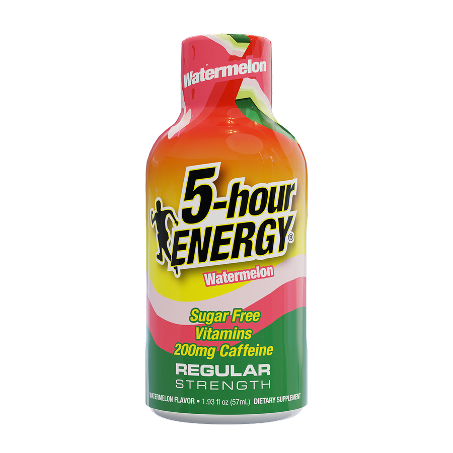 Watermelon Flavor Regular Strength 5-hour ENERGY Shots
