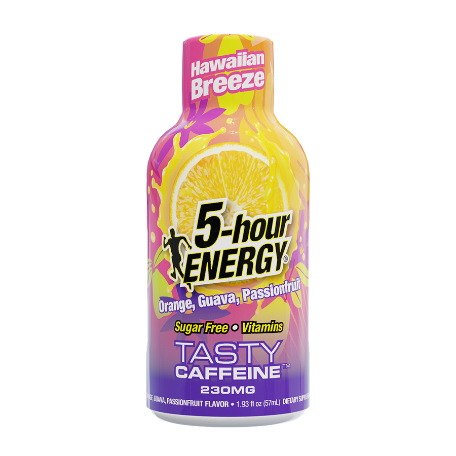 Hawaiian Breeze Flavor Extra Strength 5-hour ENERGY Shots