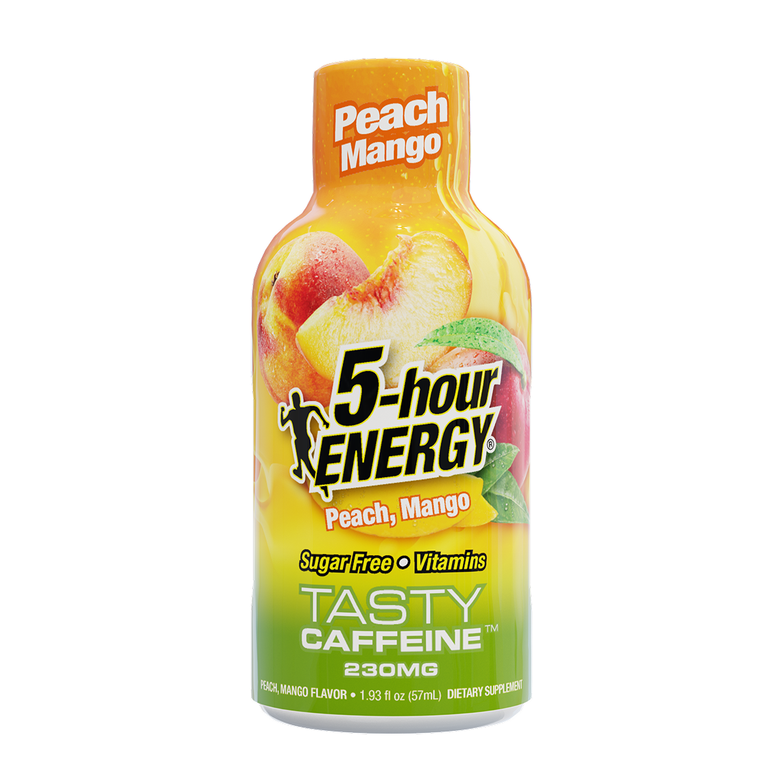 Peach Mango Flavor Extra Strength 5-hour ENERGY Shots