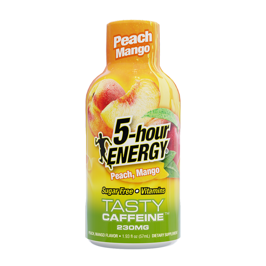 Peach Mango Flavor Extra Strength 5-hour ENERGY Shots
