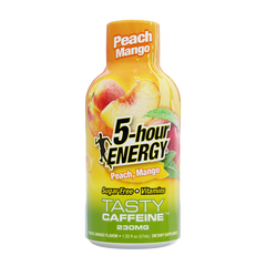 Peach Mango Flavor Extra Strength 5-hour ENERGY Shots
