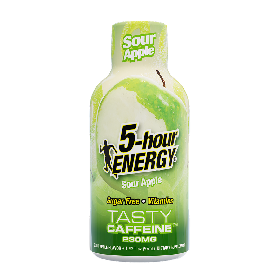 Sour Apple Flavor Extra Strength 5-hour ENERGY Shots