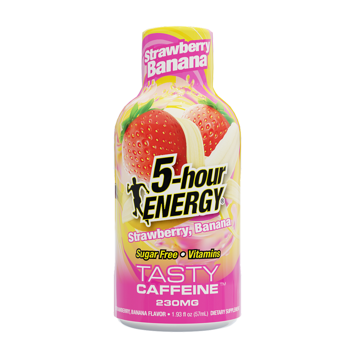 Strawberry Banana Flavor Extra Strength 5-hour ENERGY Shots