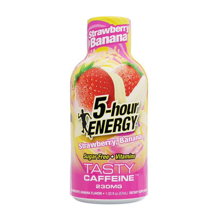 Strawberry Banana Flavor Extra Strength 5-hour ENERGY Shots