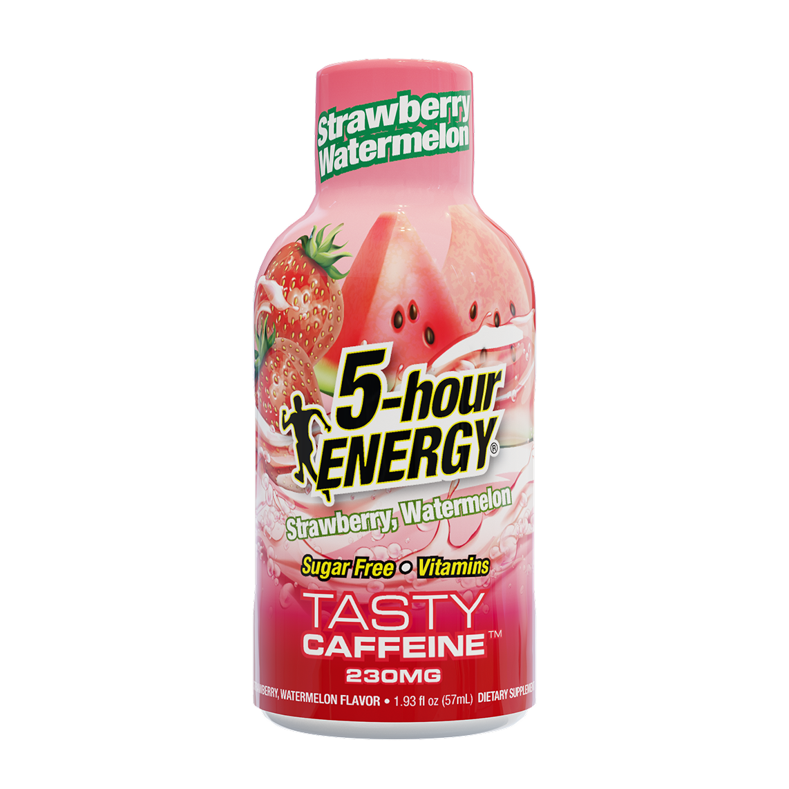 Strawberry Watermelon Flavor Extra Strength 5-hour ENERGY Shots