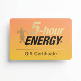 5-hour ENERGY Virtual  Gift Certificate