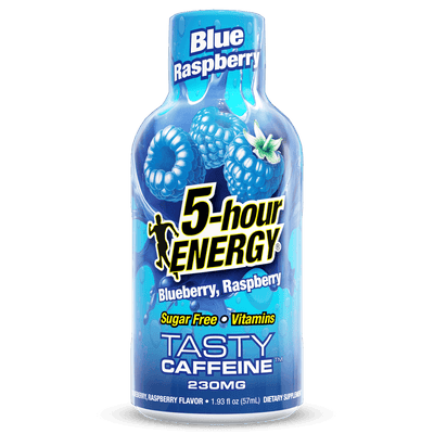 Blue Raspberry Flavor Extra Strength 5-hour ENERGY Shots