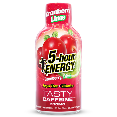 Cranberry Lime Flavor Extra Strength 5-hour ENERGY Shots