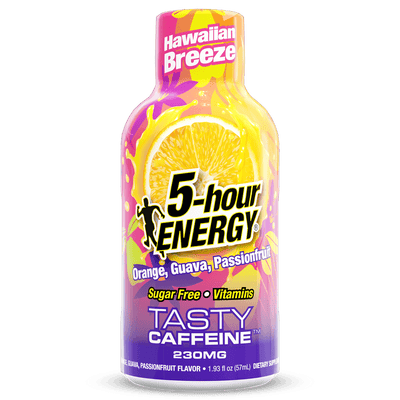 Hawaiian Breeze Flavor Extra Strength 5-hour ENERGY Shots