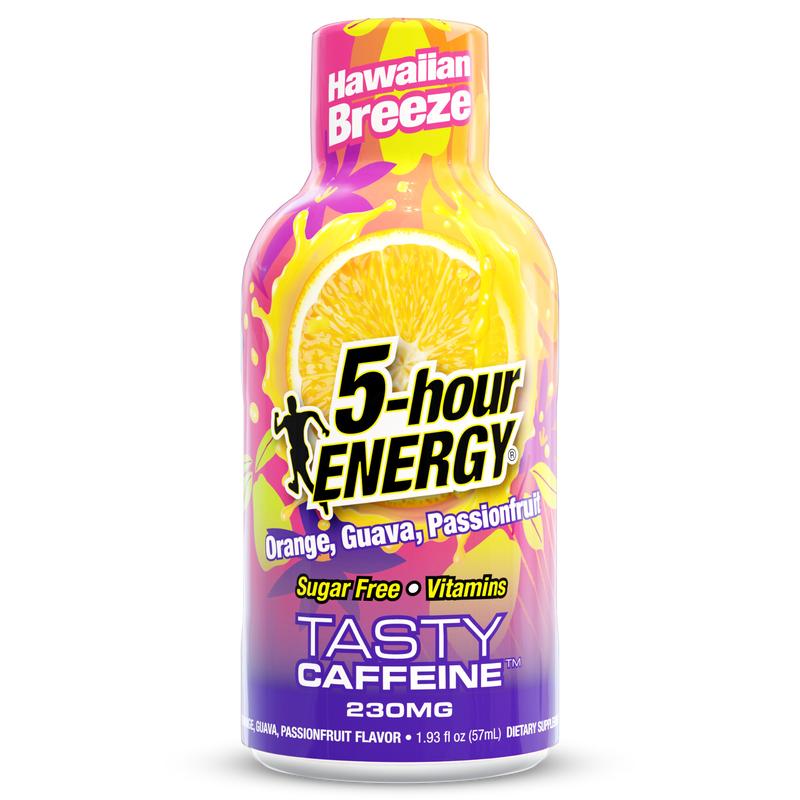 Hawaiian Breeze Flavor Extra Strength 5-hour ENERGY Shots