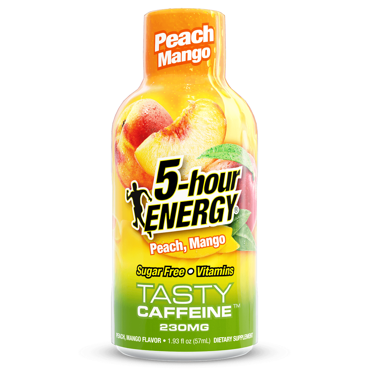 Peach Mango Flavor Extra Strength 5-hour ENERGY Shots