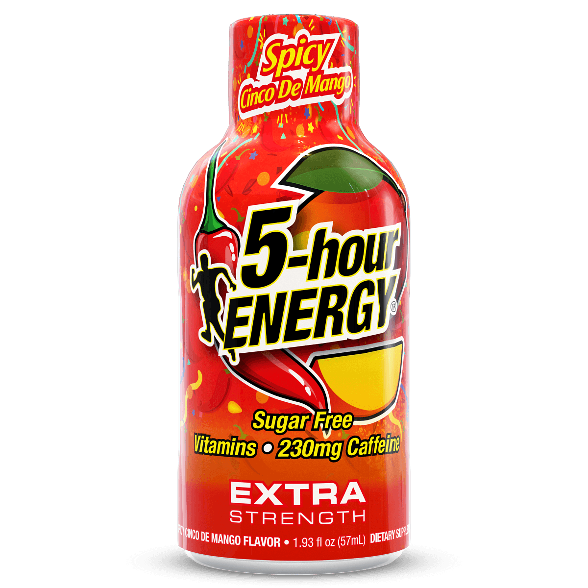 Spicy Cinco De Mango Extra Strength 5-hour ENERGY Shots