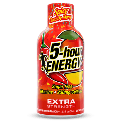Spicy Cinco De Mango Extra Strength 5-hour ENERGY Shots