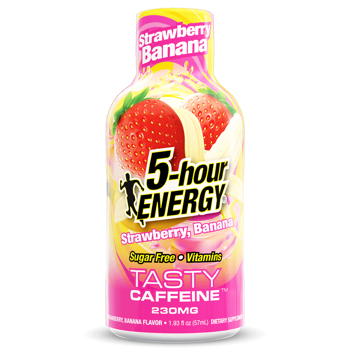 Strawberry Banana Flavor Extra Strength 5-hour ENERGY Shots