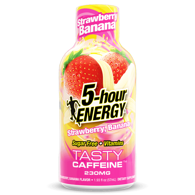 Strawberry Banana Flavor Extra Strength 5-hour ENERGY Shots