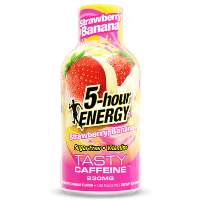 Strawberry Banana Flavor Extra Strength 5-hour ENERGY Shots
