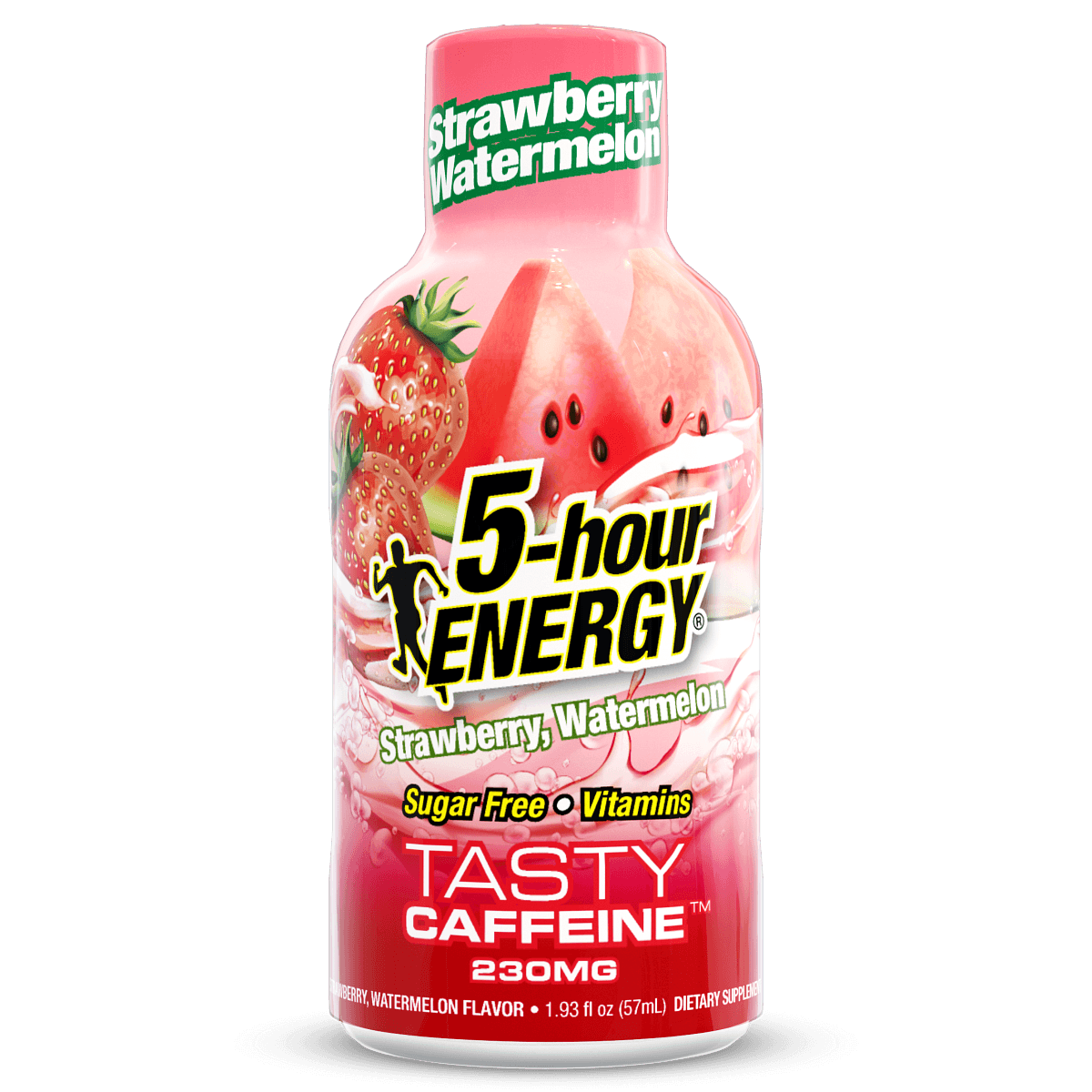 Strawberry Watermelon Flavor Extra Strength 5-hour ENERGY Shots