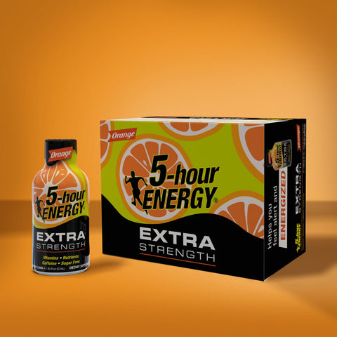 Orange Flavor Extra Strength 5-hour ENERGY Shots