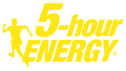 5-hour ENERGY logo in yellow
