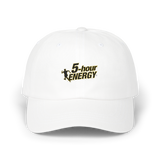 5-hour ENERGY logo white hat