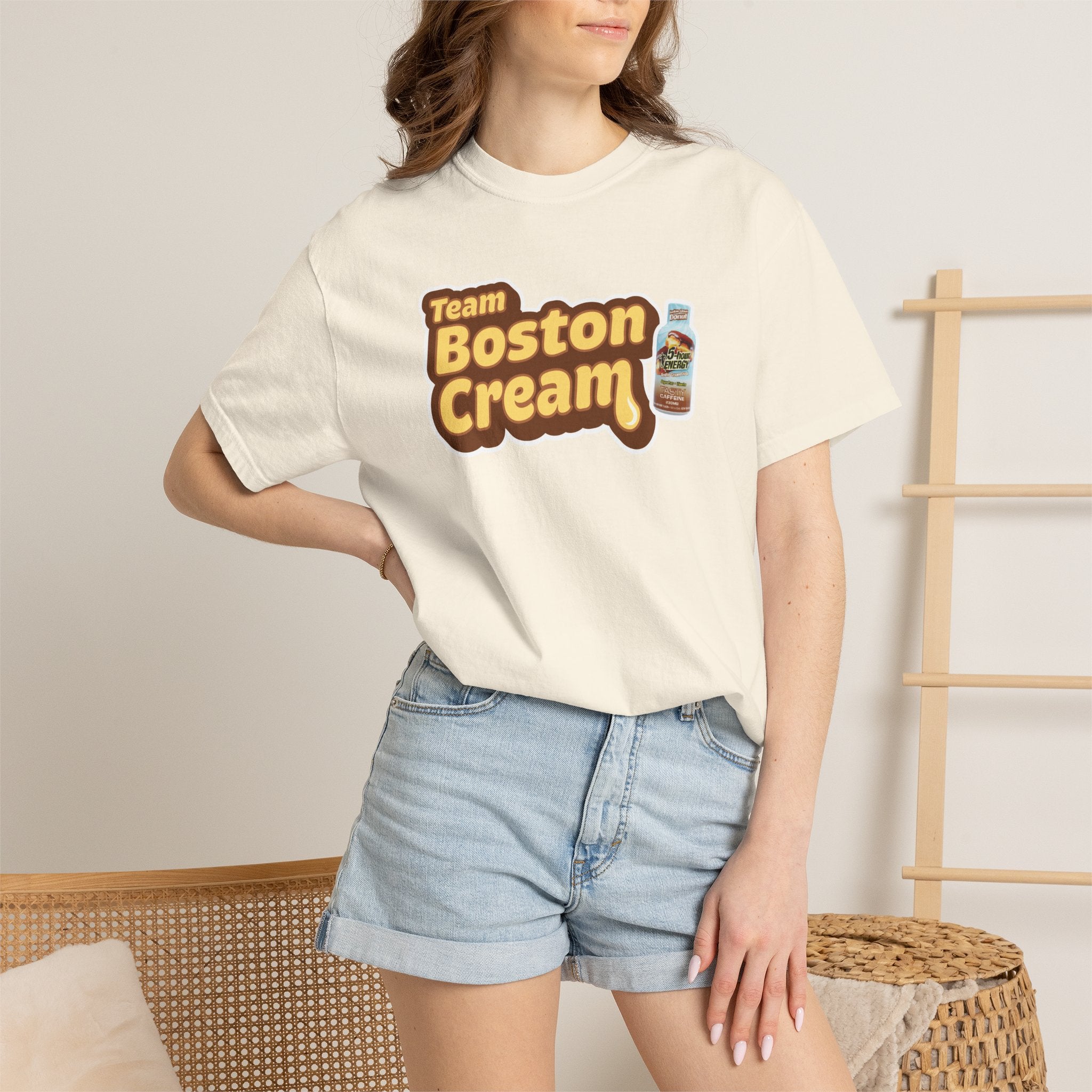 Team Boston Cream Donut Tshirt