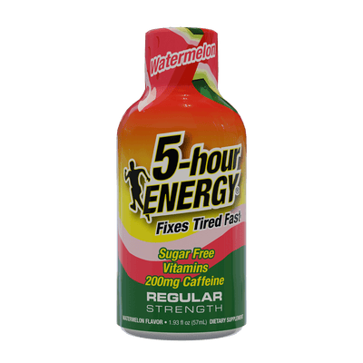 Watermelon Flavor Regular Strength 5-hour ENERGY Shots