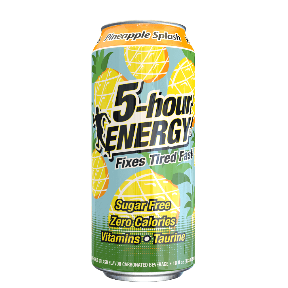 Pineapple Splash Flavor Extra Strength 5-hour ENERGY Drink 12-pack