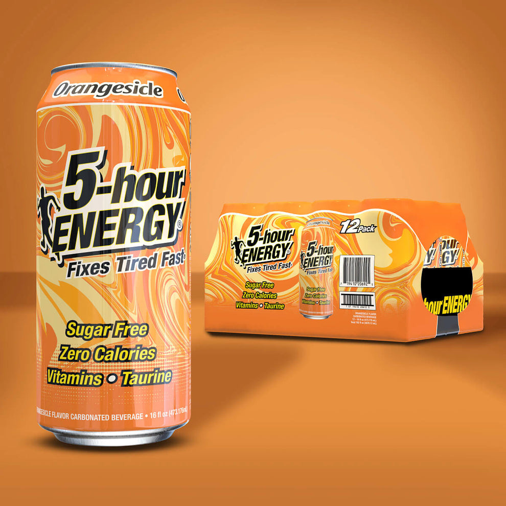 OrangeSicle Flavor Extra Strength 5hour ENERGY Drink 12pack 5hour