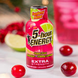 5-hour ENERGY Extra Strength Shots, Cranberry Lime Flavor, 1.93 Fl Oz, 12 Pack