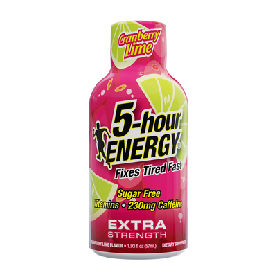 Cranberry Lime Flavor Extra Strength 5-hour ENERGY Shots
